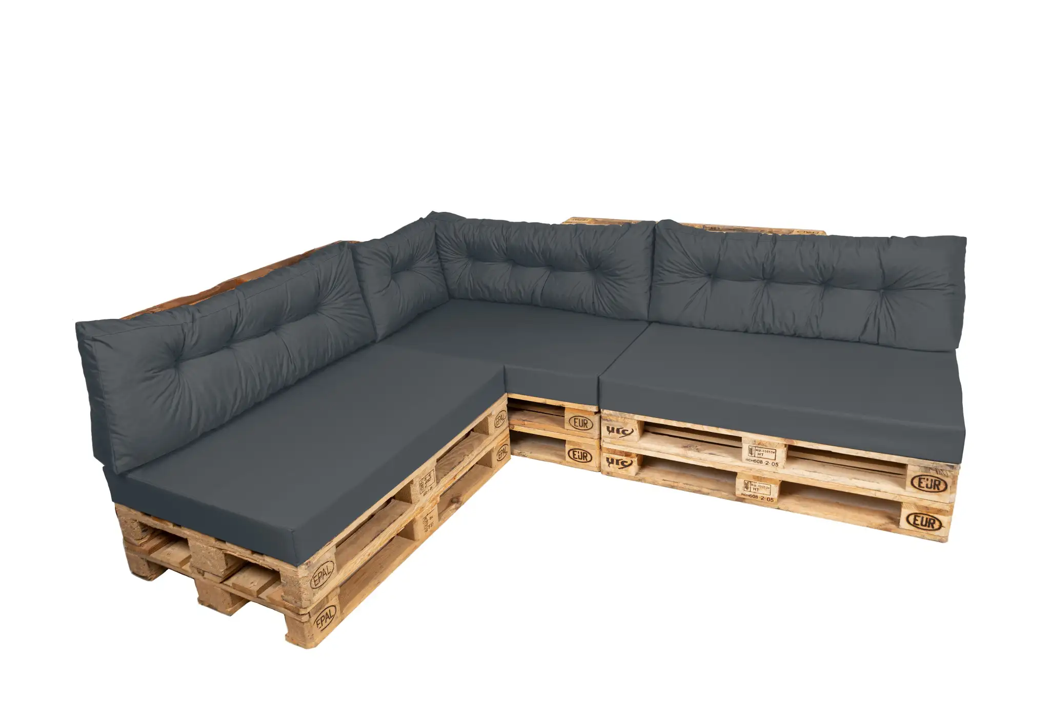 TexDeko Comfort Palettenkissen wasserabweisend 120x80x12cm mit abnehmbarem Bezug TexDeko Comfort Palettenkissen wasserabweisend 120x80x12cm mit abnehmbarem Bezug