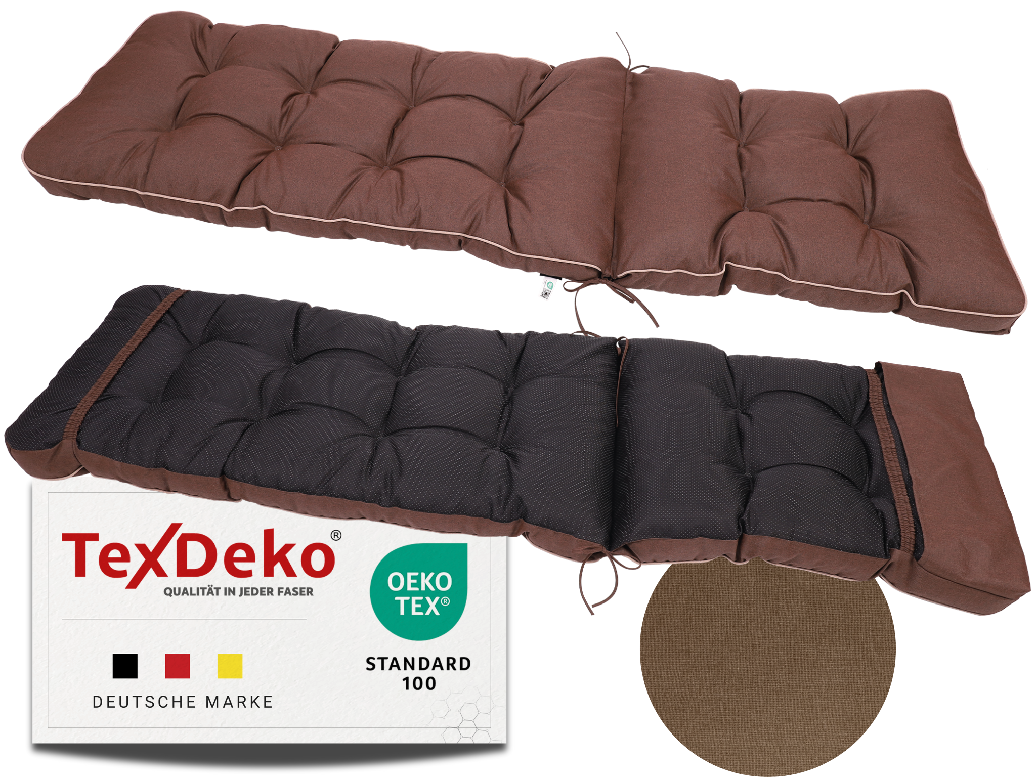 Liegenauflage Premium Auflage für Gartenliege