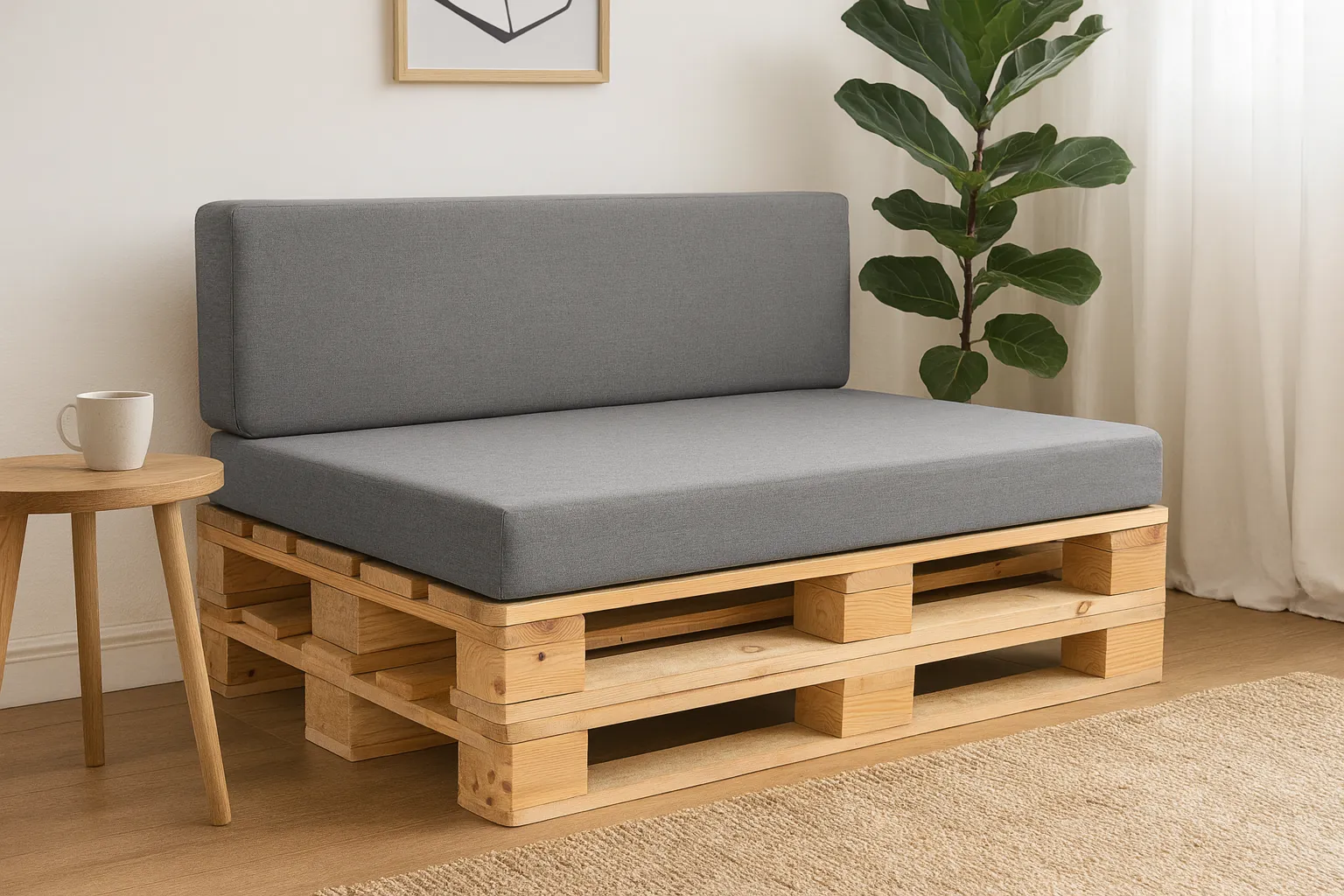 TexDeko® Ecolen Bezug (ohne Füllung) für Palettenkissen UV wasserabweisend In & Outdoor 40x40 cm