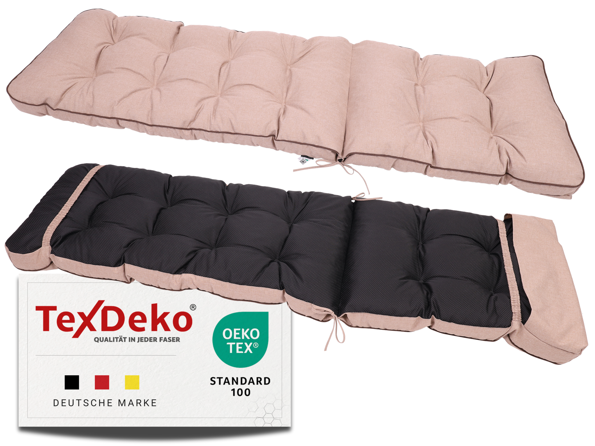 Liegenauflage Premium Auflage für Gartenliege