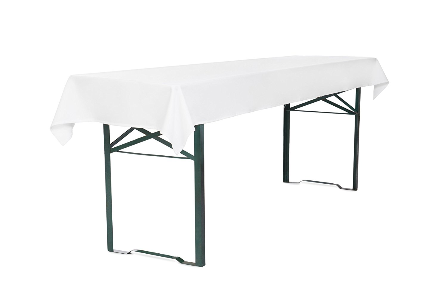 Bierbankauflagen mit Tischdecke 2,2cm hoch 3TLG Set