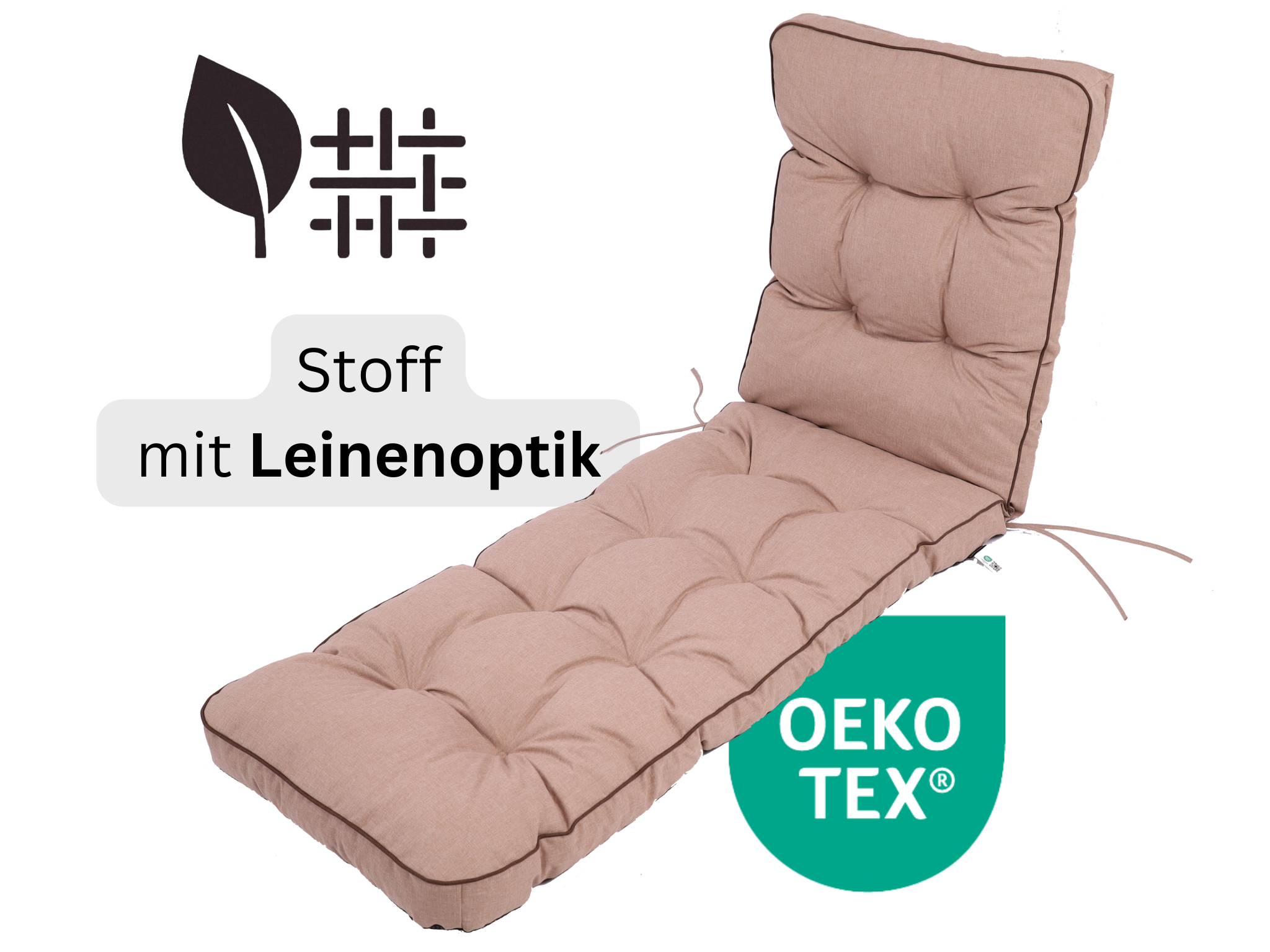 Liegenauflage Premium Auflage für Gartenliege Liegenauflage Premium Auflage für Gartenliege