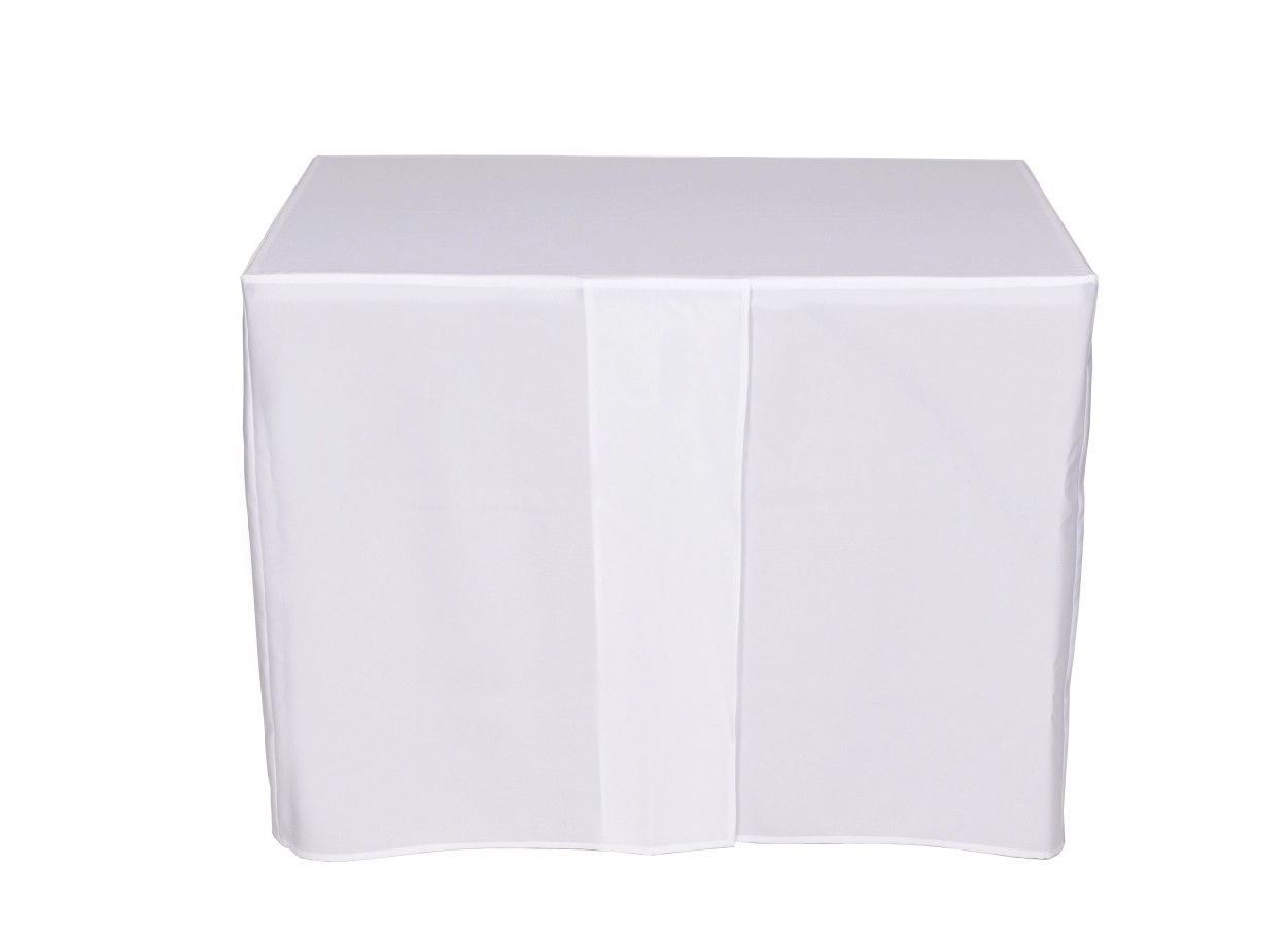 Tischhussen 100 x 60 cm für Tapeziertisch / Mehrzwecktisch Überwurf