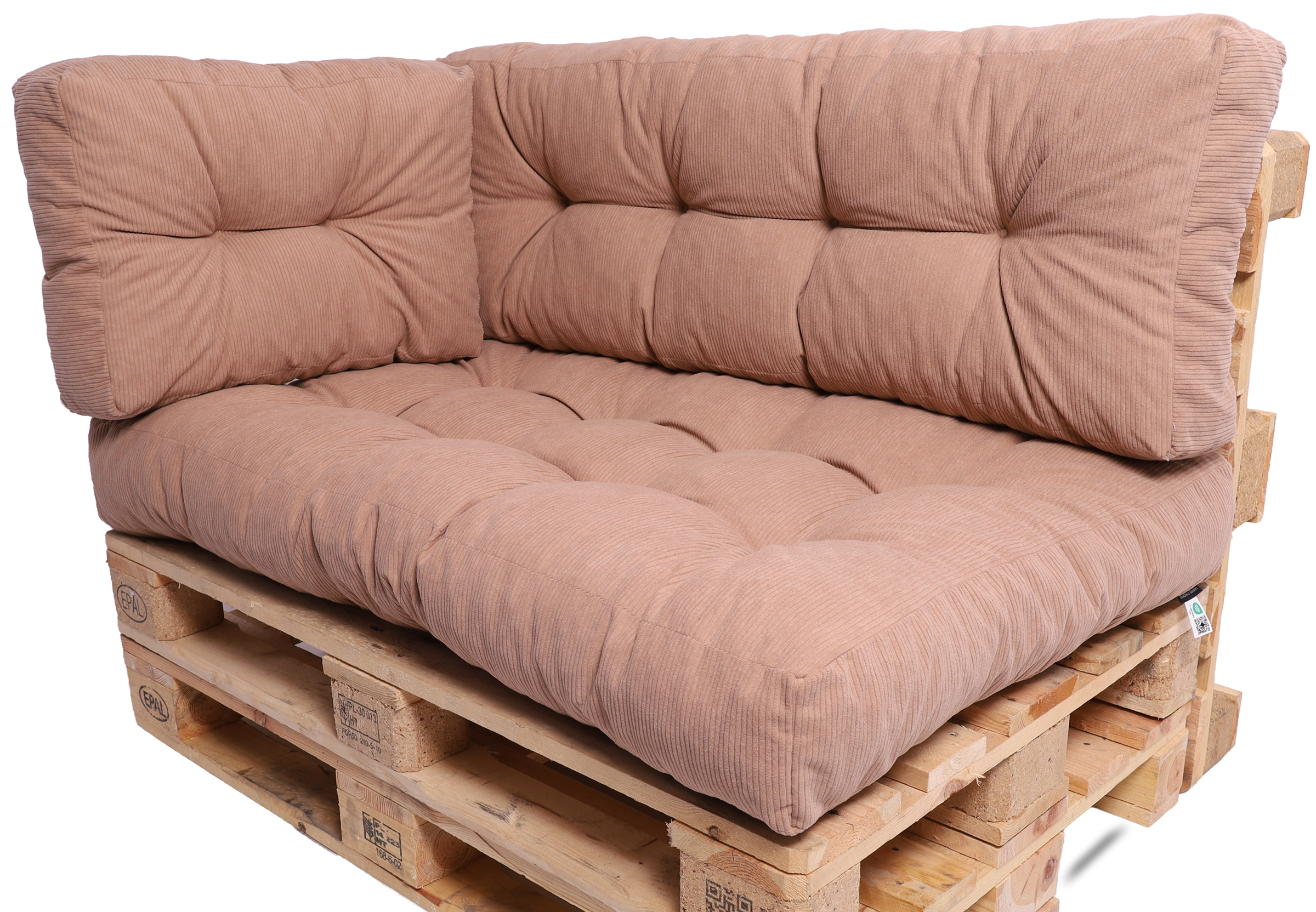 TexDeko Garden Cord Palettenkissen aus weichem Cordstoff TexDeko Garden Cord Palettenkissen aus weichem Cordstoff