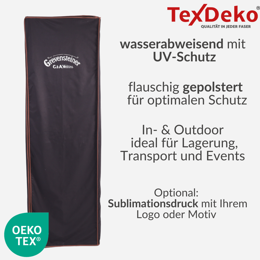 TexDeko® Kühlschrank Schutzhülle – Maßanfertigung, wasserabweisend & gepolstert