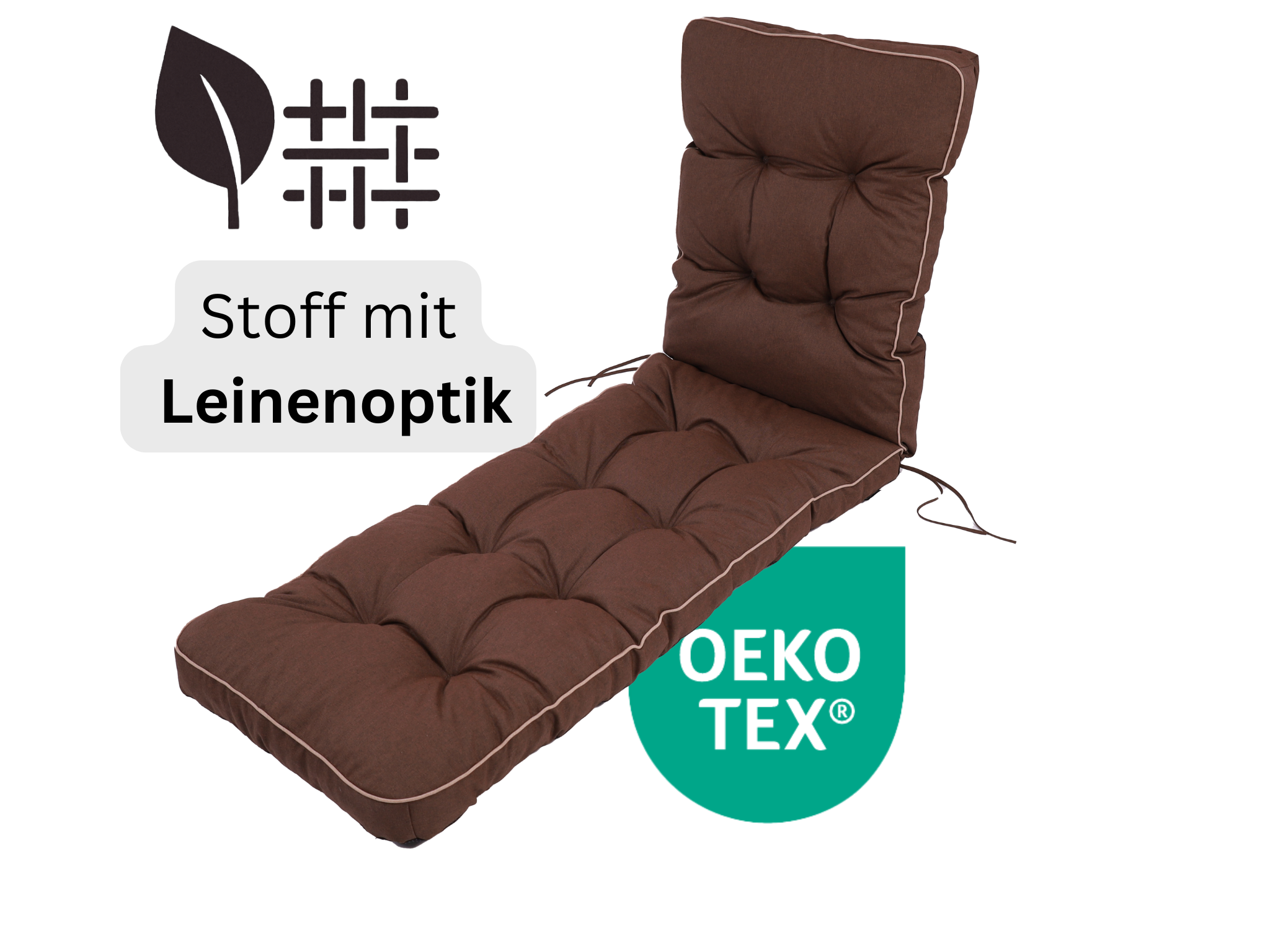 Liegenauflage Premium Auflage für Gartenliege Liegenauflage Premium Auflage für Gartenliege