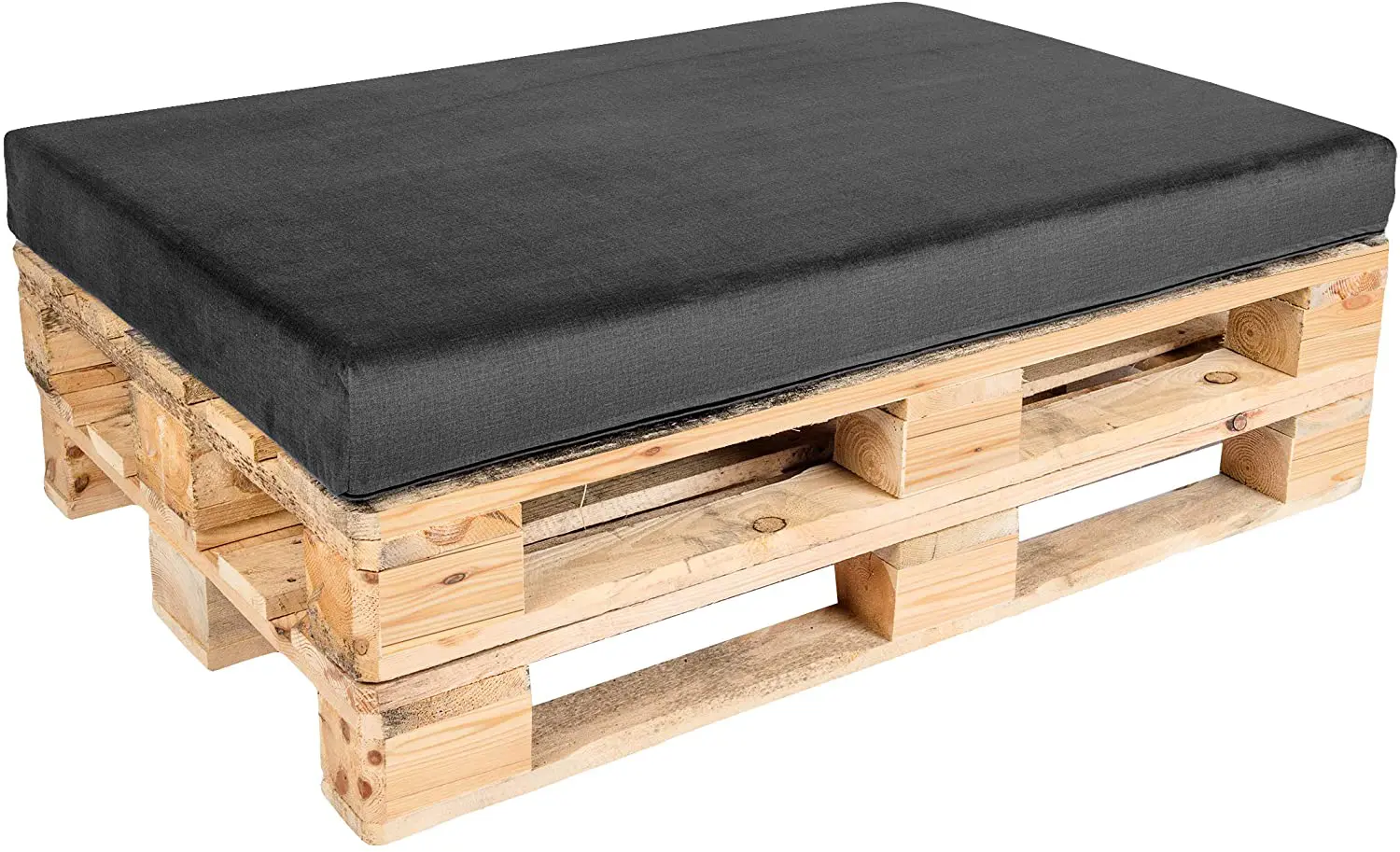 Palettenkissen-120x80x12cm-Anthrazit Palettenkissen BeSmart 120x80x12cm