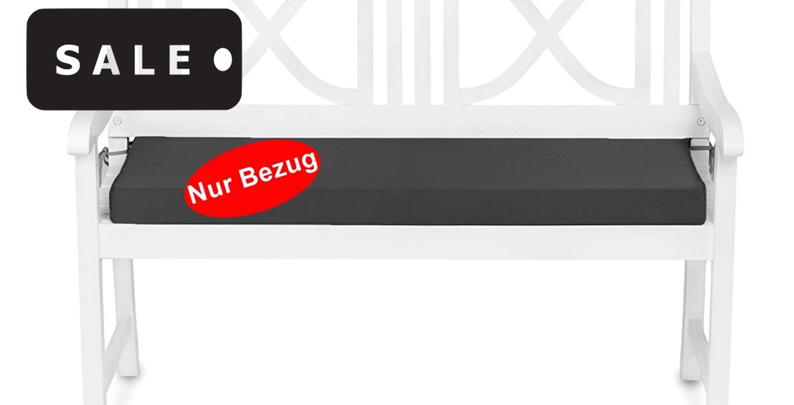 BezugBankauflageAnthrazitAKJcScXXWmkfr Bezug für Gartenbank Auflage In- & Outdoor - %SALE%